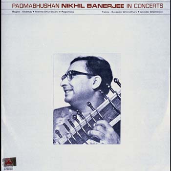 Nikhil Banerjee album cover 2