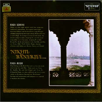 Nikhil Banerjee album cover 9