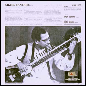 Nikhil Banerjee album cover 10